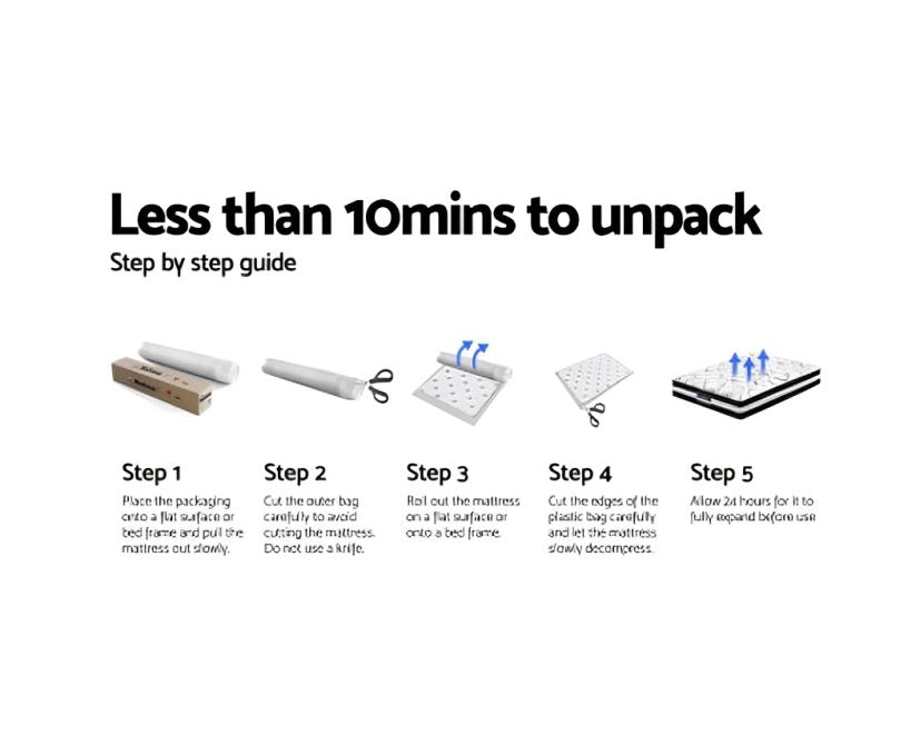 Calming Bedding 16cm Mattress Medium Firm - The Calming Co. Australia