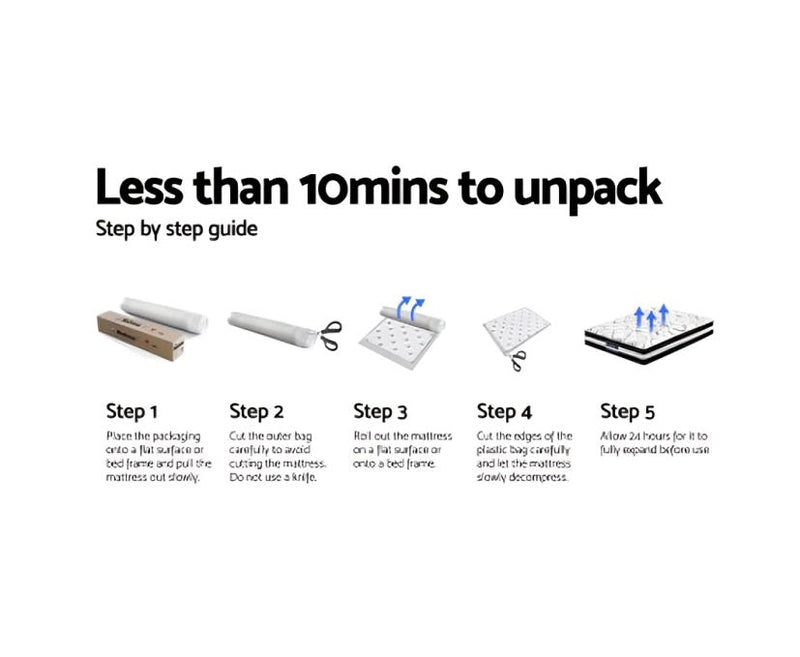 Calming Bedding 16cm Mattress Medium Firm - The Calming Co. Australia