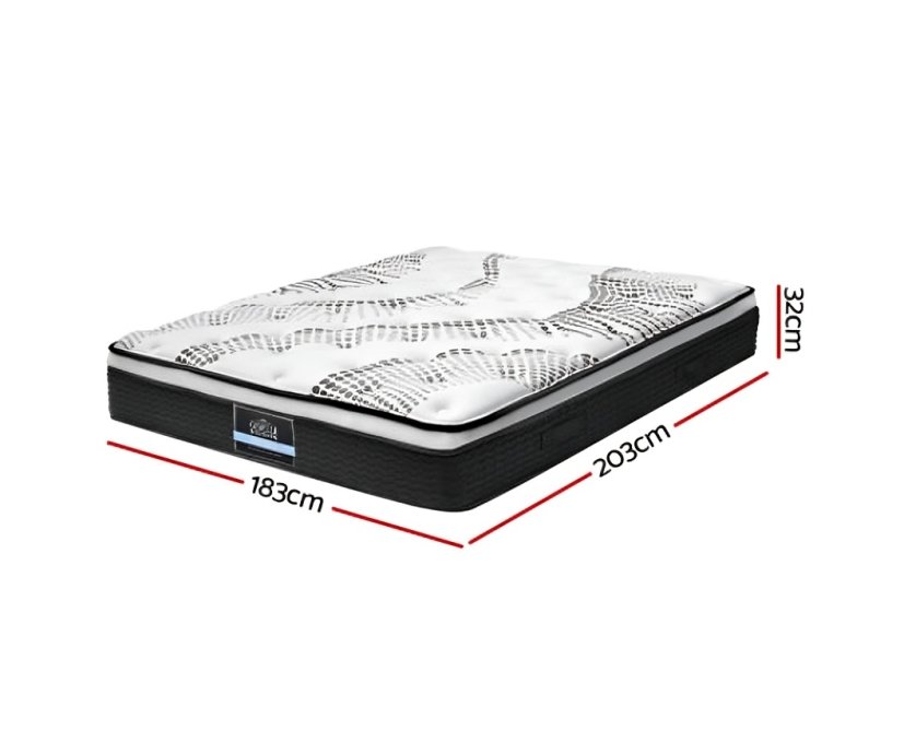 Calming Bedding 32cm Euro Top Mattress - The Calming Co. Australia