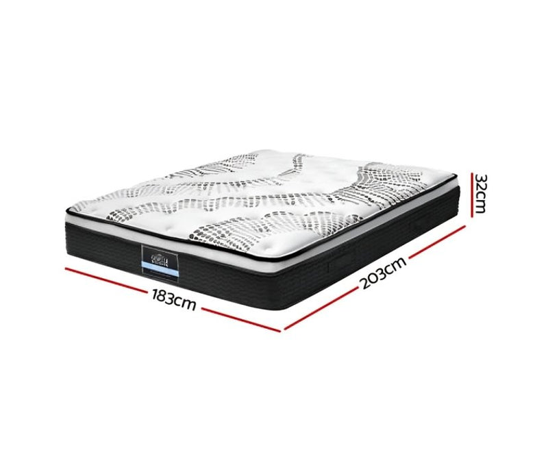 Calming Bedding 32cm Euro Top Mattress - The Calming Co. Australia