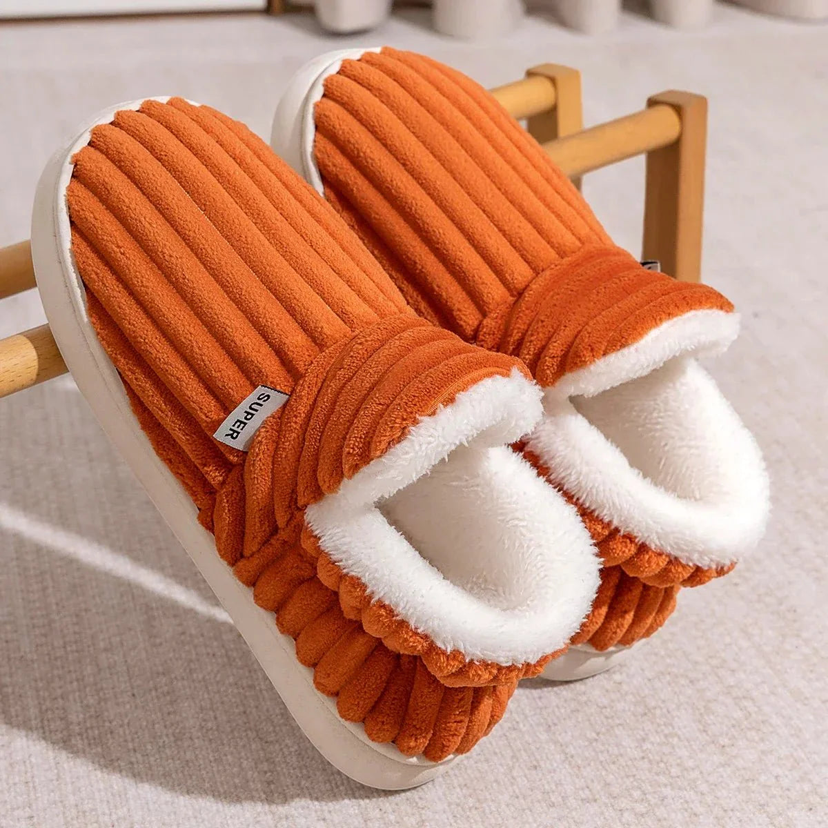 Calming Fluffy Slippers - The Calming Co. Australia