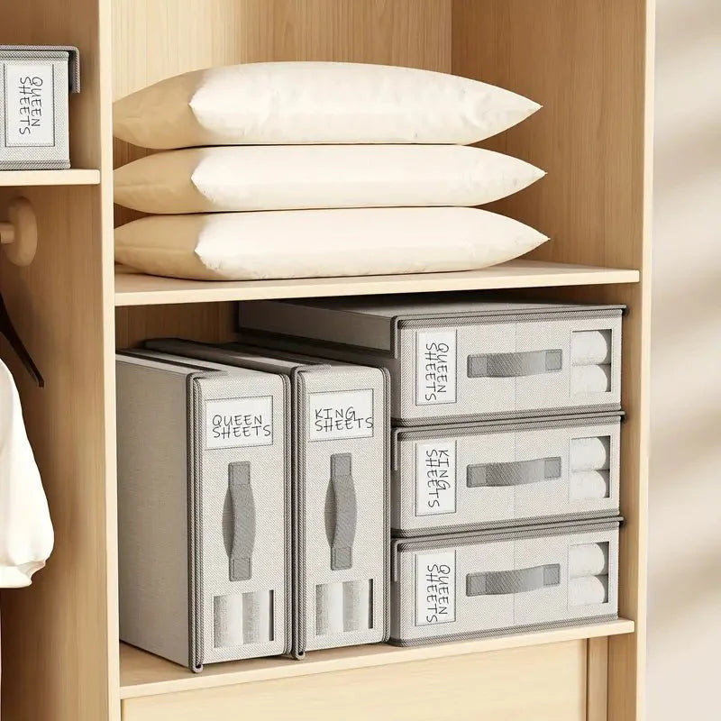 Collapsible Bedsheet Organizers - 50% OFF - The Calming Co. Australia