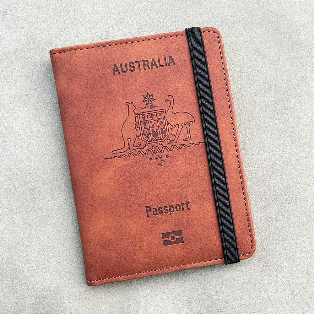 RFID Australian Passport Wallet - The Calming Co. Australia