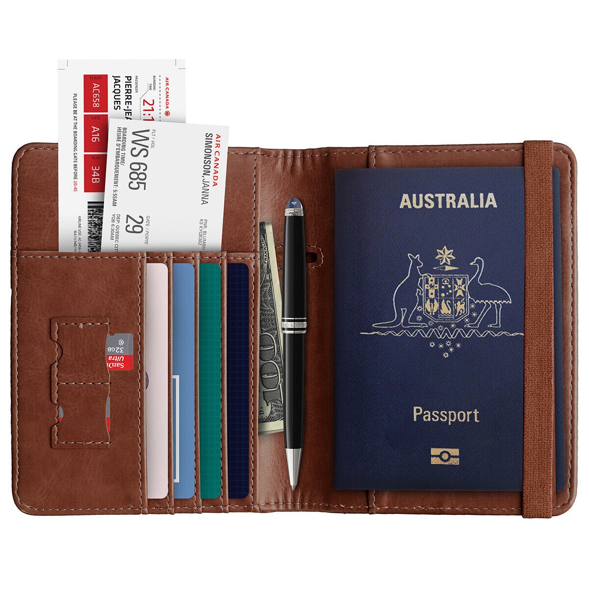 RFID Australian Passport Wallet - The Calming Co. Australia