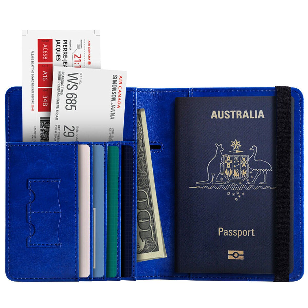 RFID Australian Passport Wallet - The Calming Co. Australia
