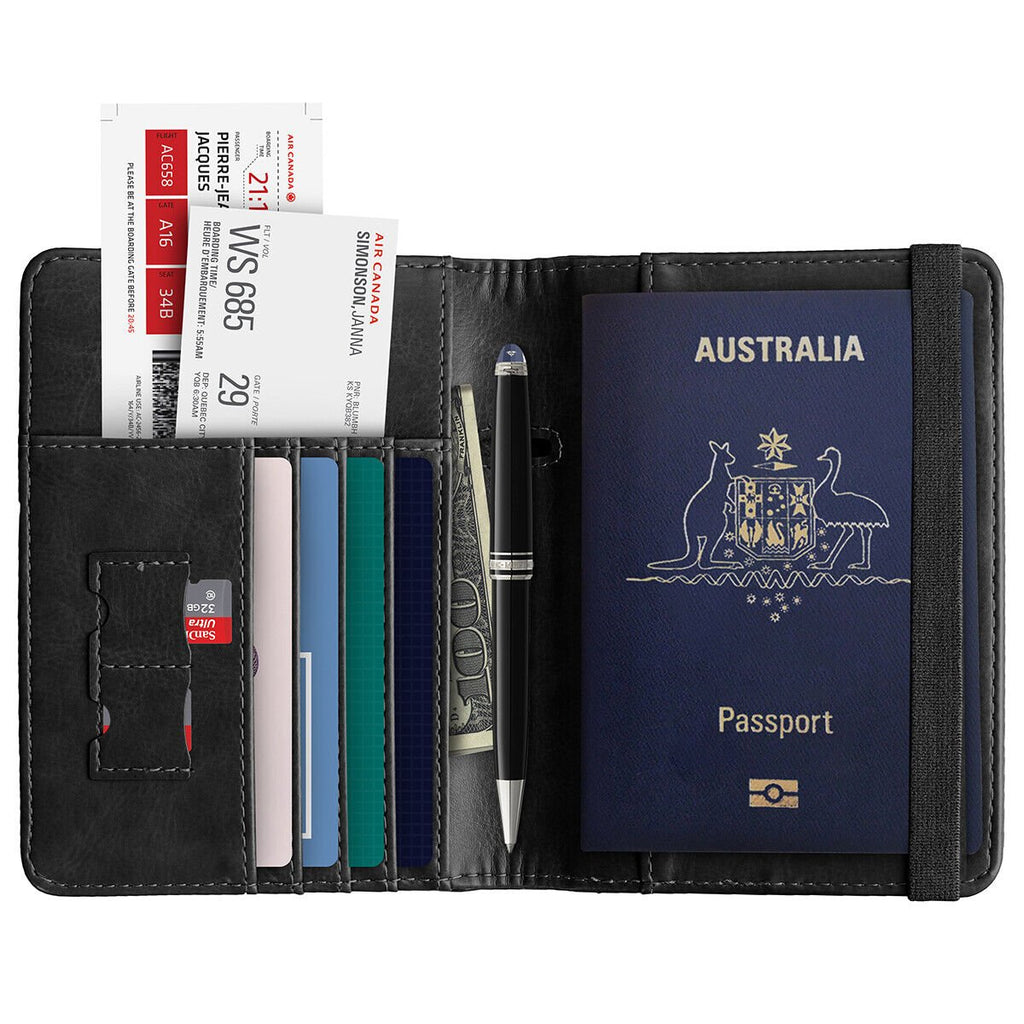 RFID Australian Passport Wallet - The Calming Co. Australia