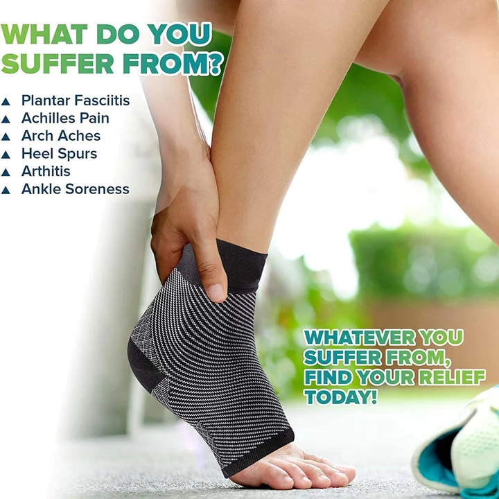 Foot & Ankle Sleeve Compression Socks - 40% OFF