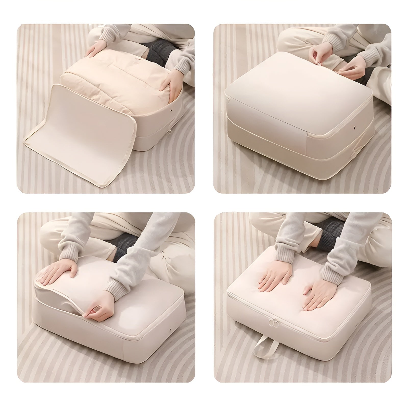 Self - Compressing Storage Bag - The Calming Co. Australia