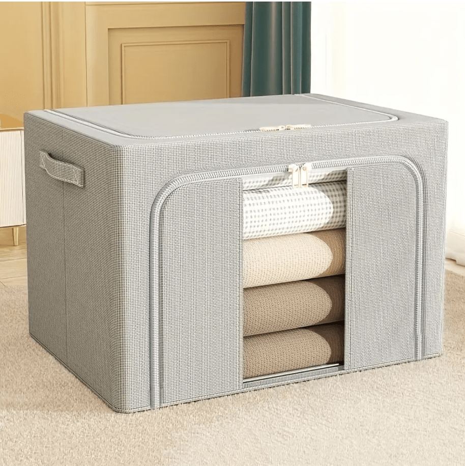 STACKABLE LINEN STORAGE BOXES - 50% OFF TODAY - The Calming Co. Australia