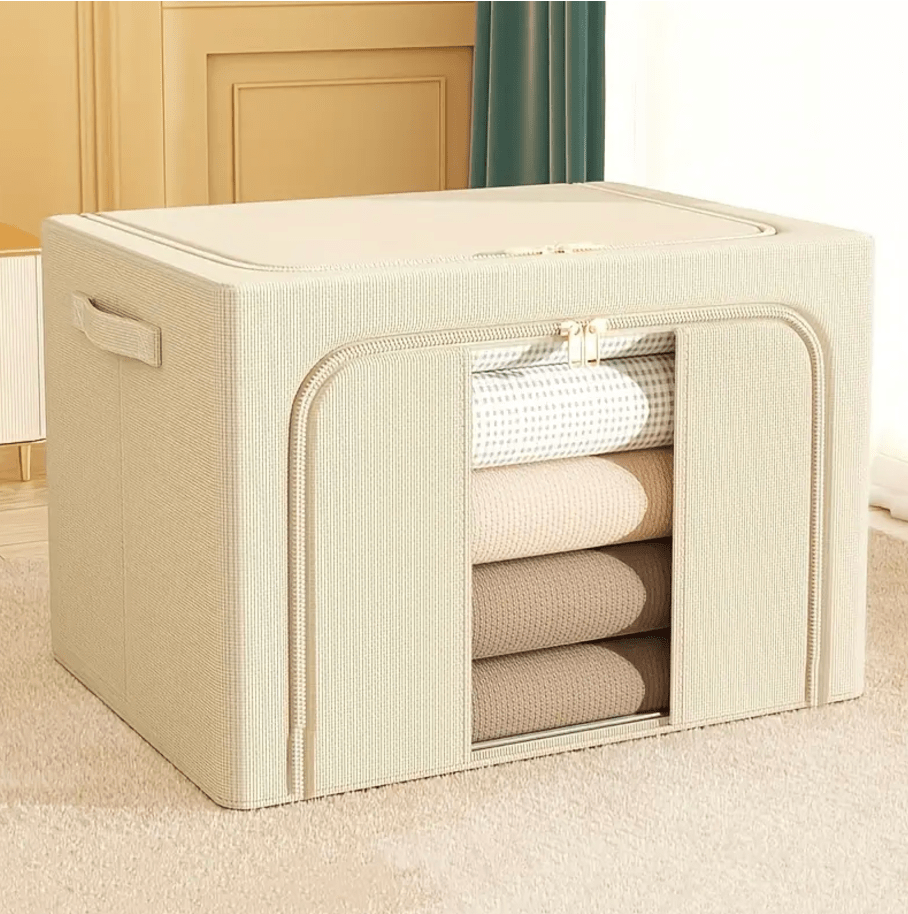STACKABLE LINEN STORAGE BOXES - 50% OFF TODAY - The Calming Co. Australia