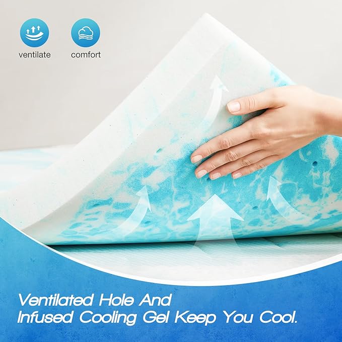 VelvaRest Premium Foam Topper - The Calming Co. Australia
